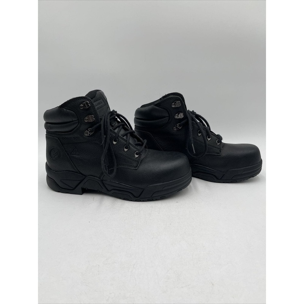 Hawx Men's 6" Enforcer Work Boot Composite Toe Black Size 10D